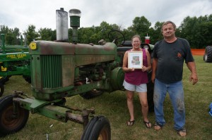 Most Original honors went to this John Deere 530 at the Unity Area FFA Alumni Antique Tractor Show at Memory Days