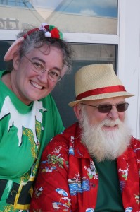 Centuria was very luck to have Santa taking a vacation this summer with a stop by Centuria. Kids had a chance to write letters to Santa, and hear stories by Santa's elf Lisa Nelson